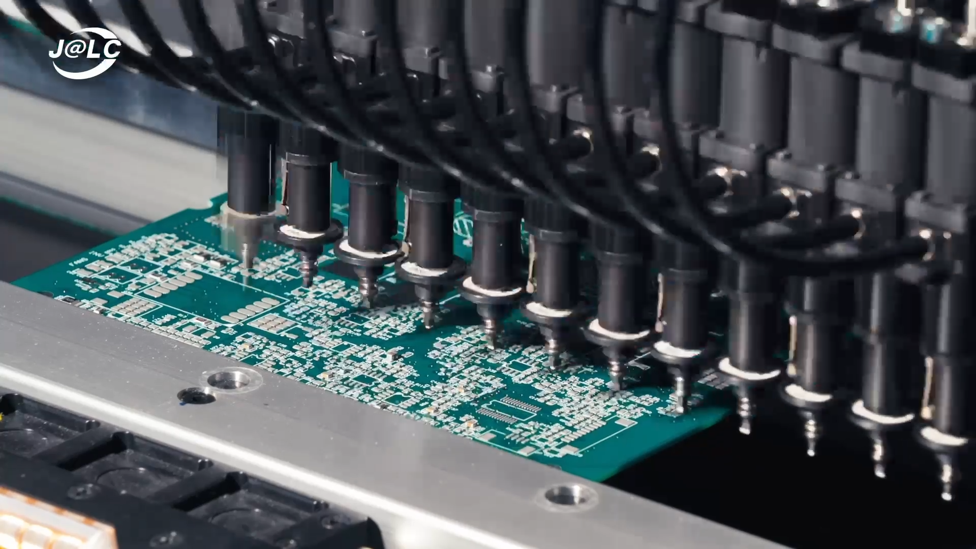 Auto-SMT-Machine Fast assembly of anti drone rf amplifier modules by SMT method